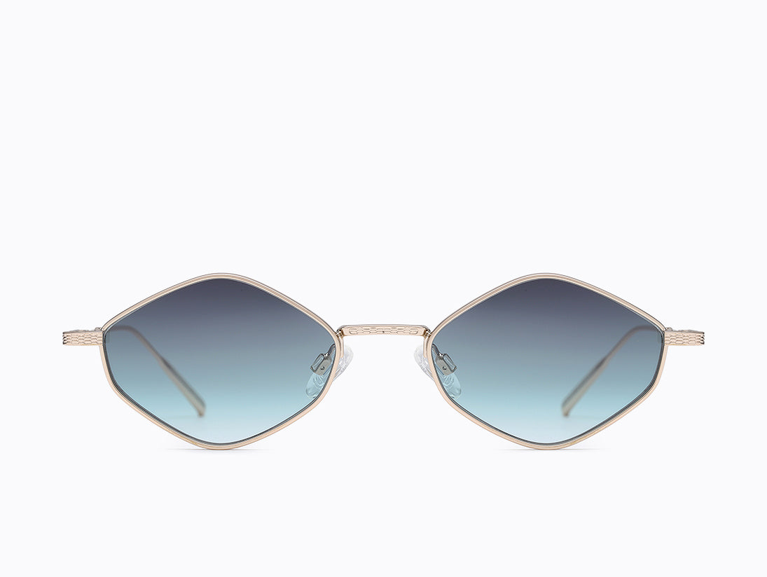 Carolina Lemke Sunglasses Billie Champagne Beige Gradient Lens 46 22 145 CL9173 Sunglasses for Men – CAROLINA LEMKE main image 4