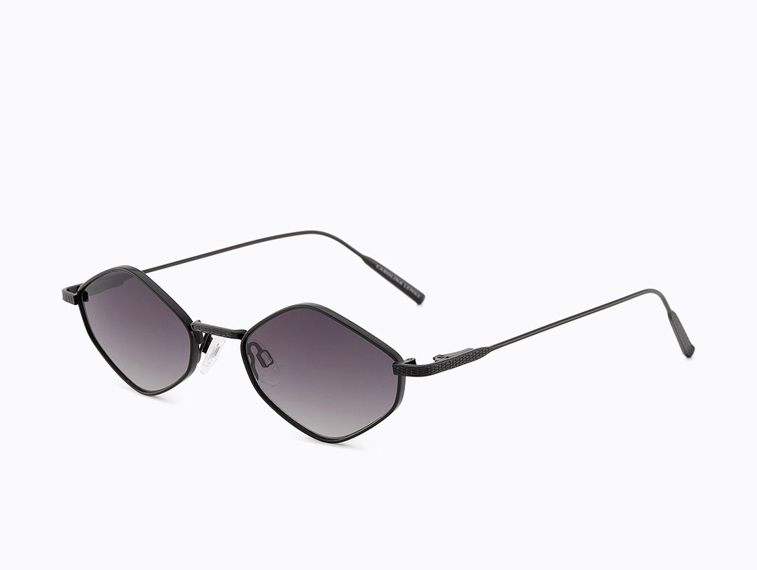 Black and Cream Square Sunglasses Carolina lemkee Carolina lemke sunglasses, original, - Gem main image 4